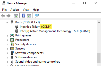DeviceManagerComport